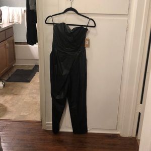 NWT Rachel Roy leather like jumper size 0